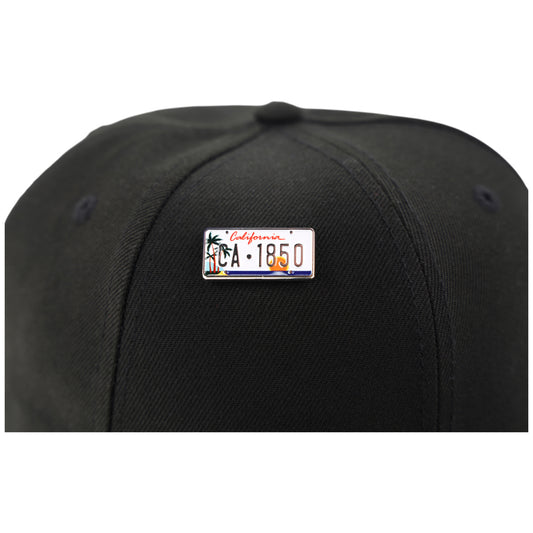 California License Plate Hat Pin