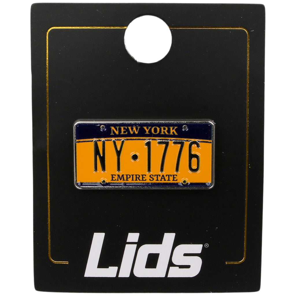 New York License Plate Pin