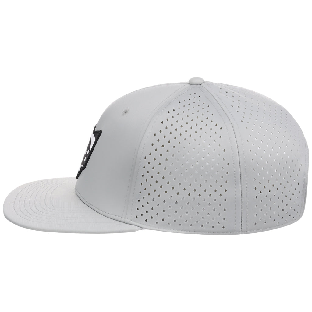 Local Crowns Ohio Performance Flat Bill - Grey
