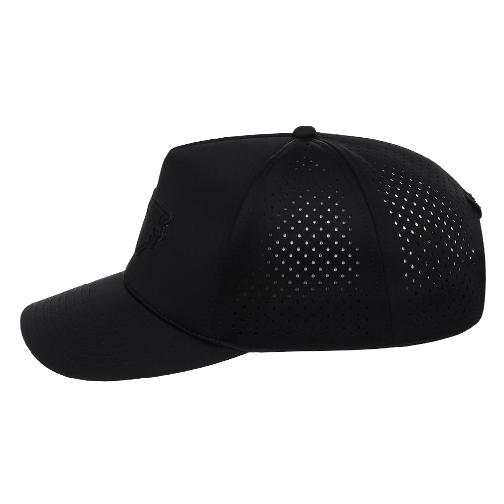 Local Crowns North Carolina All Black Tech Cap - Black