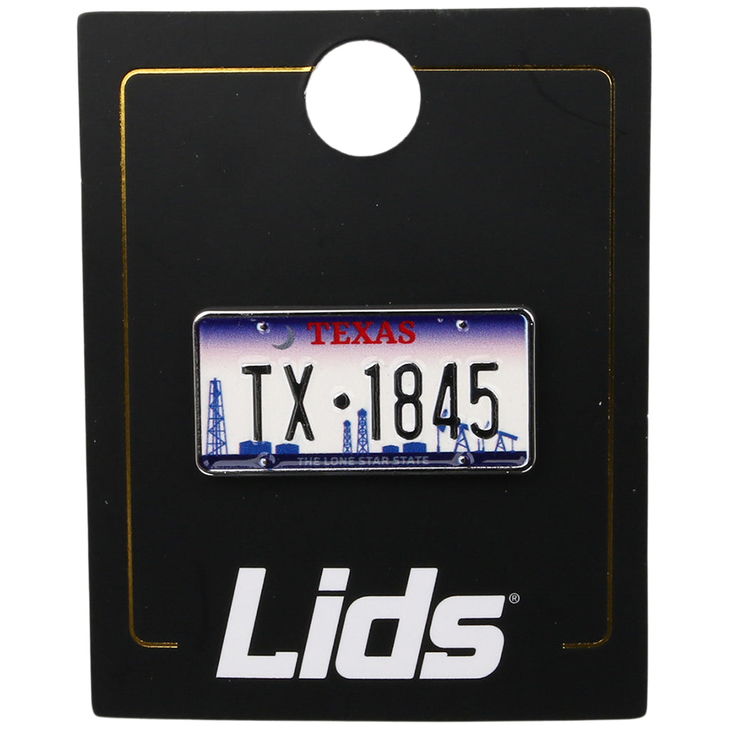 Texas License Plate Pin
