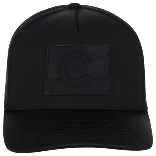 Local Crowns Colorado All Black Tech Cap - Black