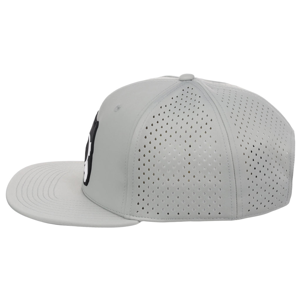 Local Crowns Florida Performance Flat Bill - Grey