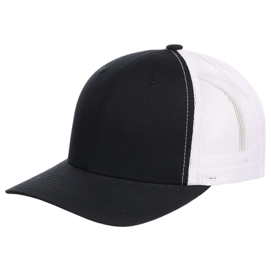 YP Classics Fan Trucker - Black/White