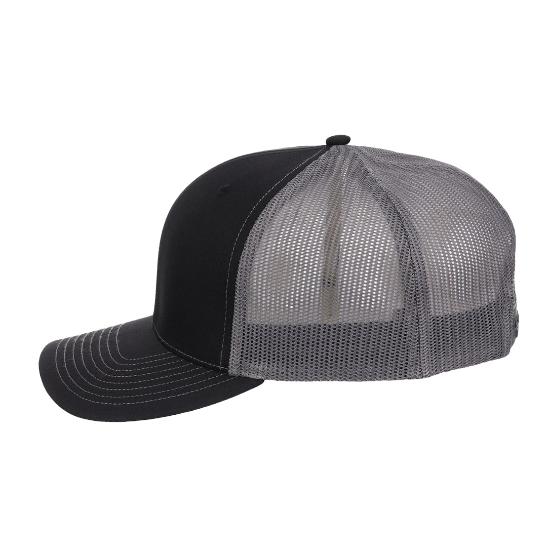 Richardson 112 Trucker - Black/Grey