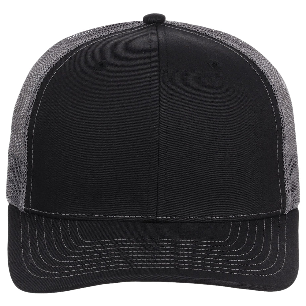 Richardson 112 Trucker - Black/Grey