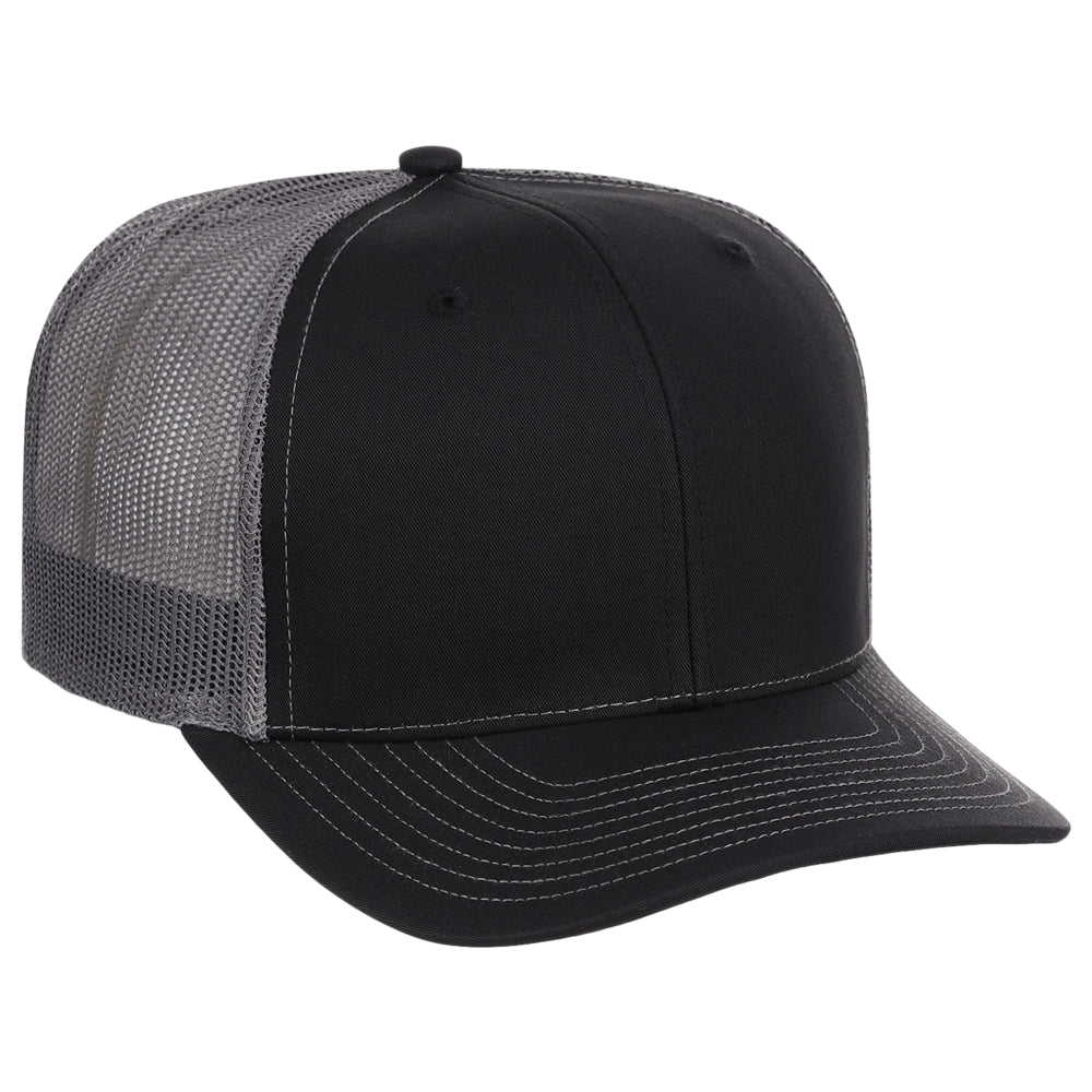 Richardson 112 Trucker - Black/Grey