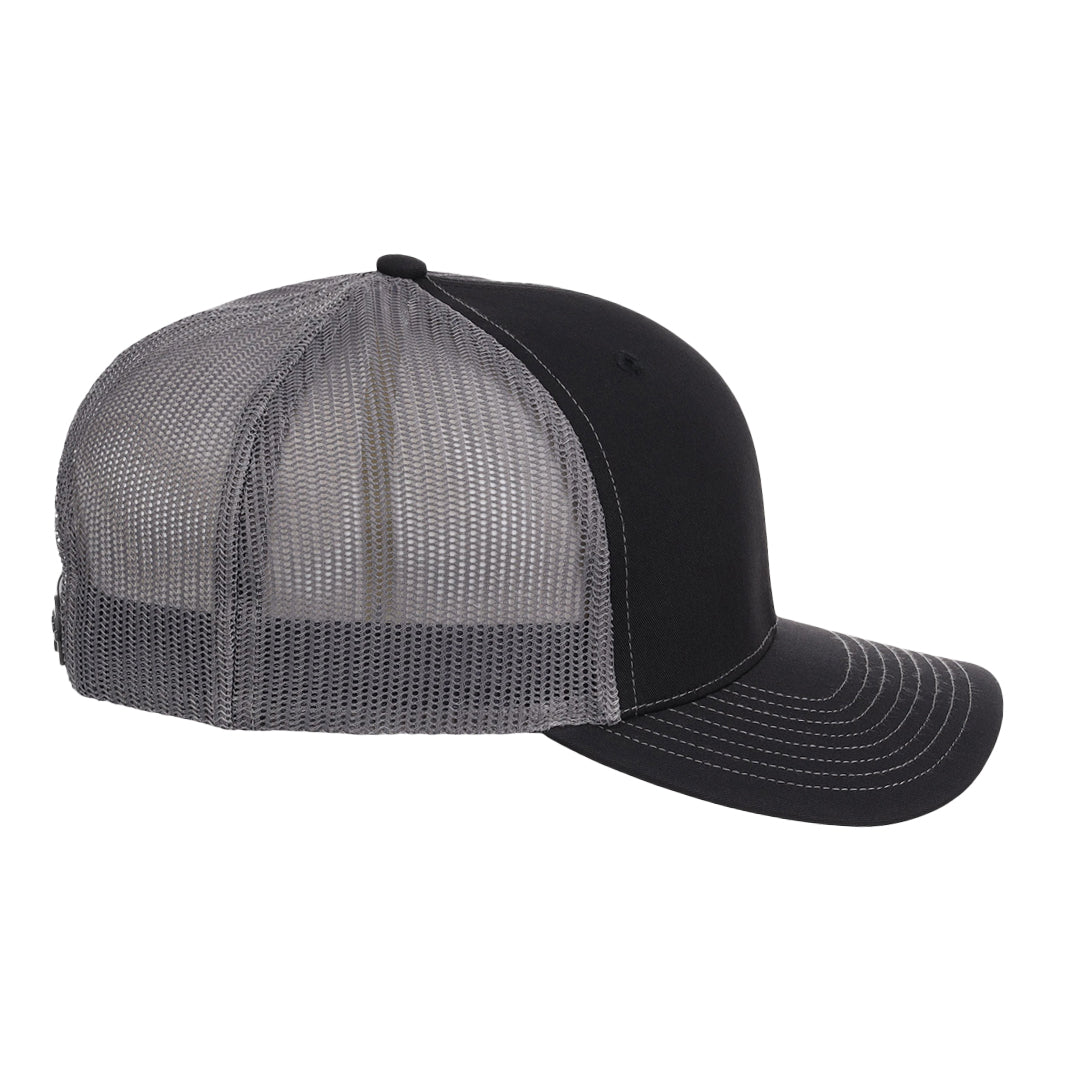 Richardson 112 Trucker - Black/Grey