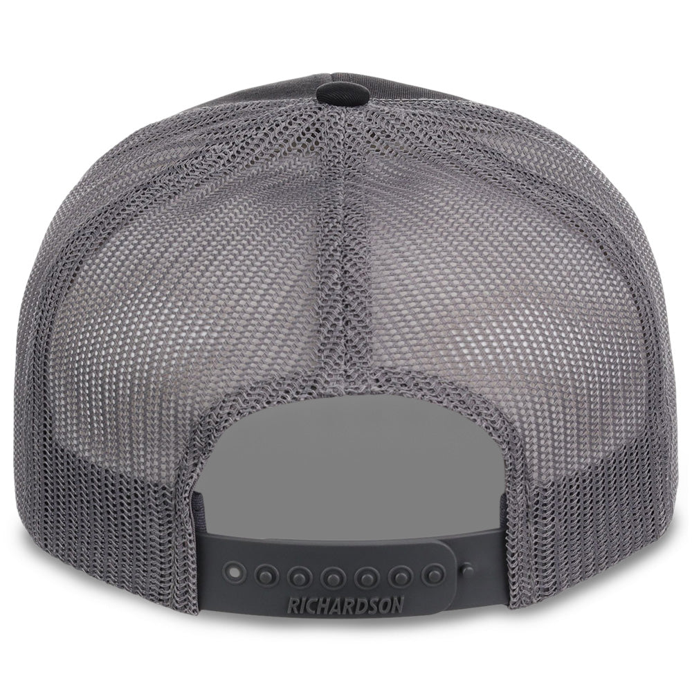 Richardson 112 Trucker - Black/Grey