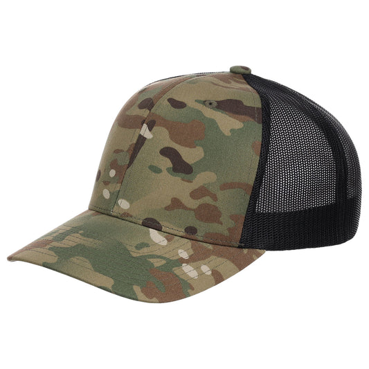 YP Classics Fan Trucker- Brown/Multicam
