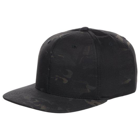 YP Classics Blank Snapback - Black/Mulitcam