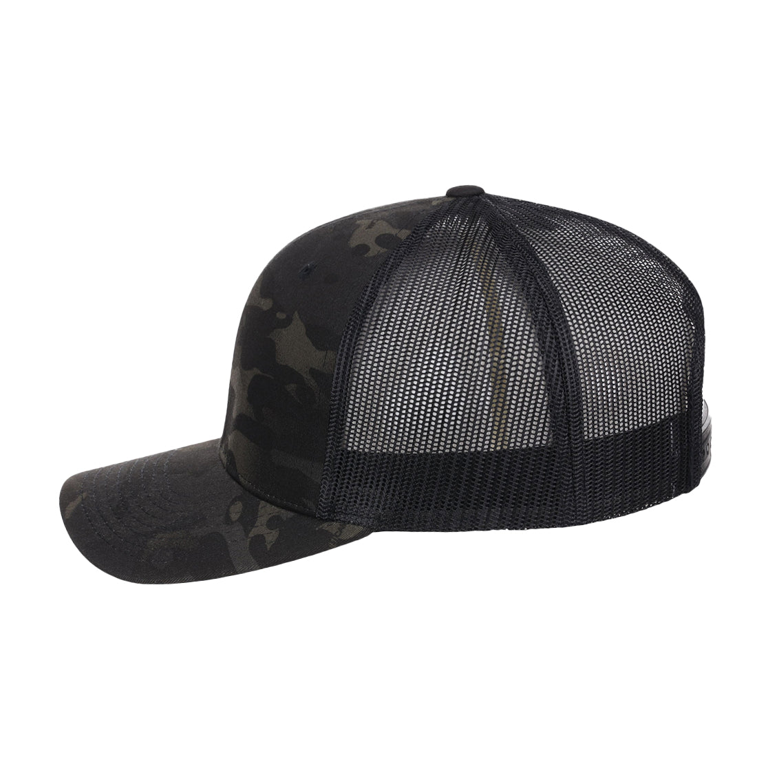 YP Classics Fan Trucker - Black/Multicam