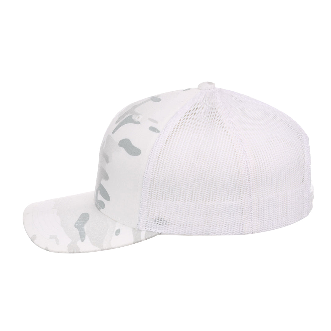 Flexfit Fan Trucker - White/Camo