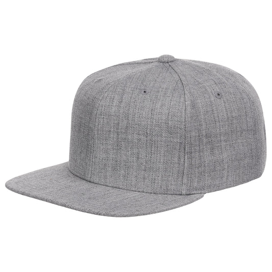 Mitchell & Ness Blank Classic Snapback - Heather Grey
