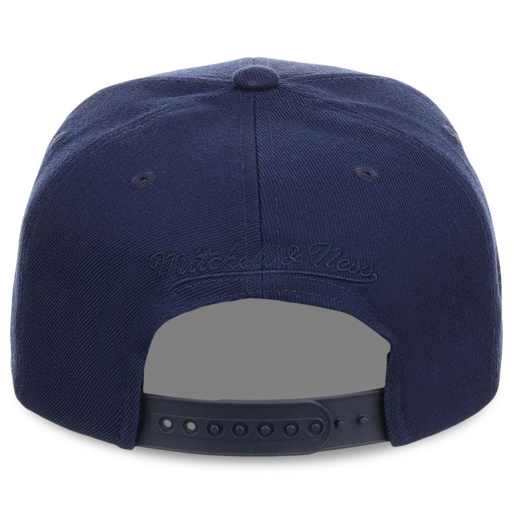 Mitchell & Ness Blank Classic Snapback - Navy