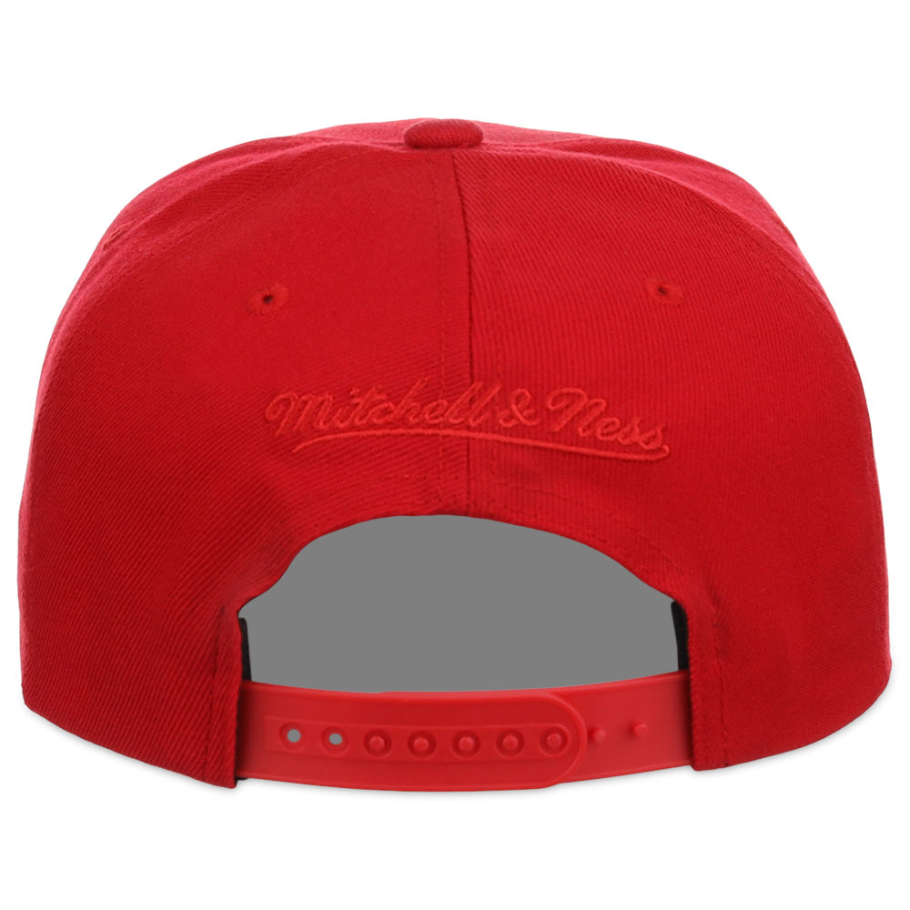 Mitchell & Ness Blank Classic Snapback - Red