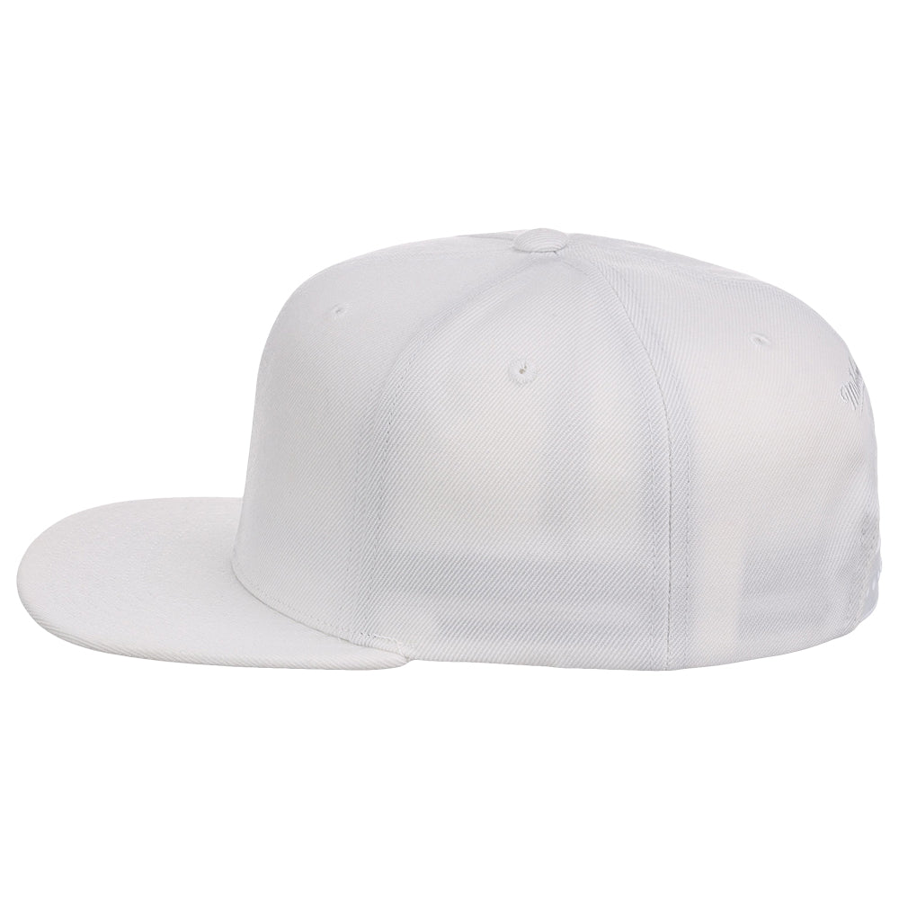 Mitchell & Ness Blank Classic Snapback - White