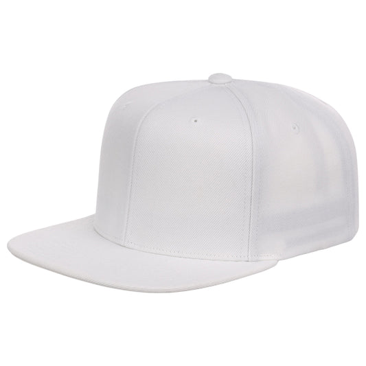 Mitchell & Ness Blank Classic Snapback - White