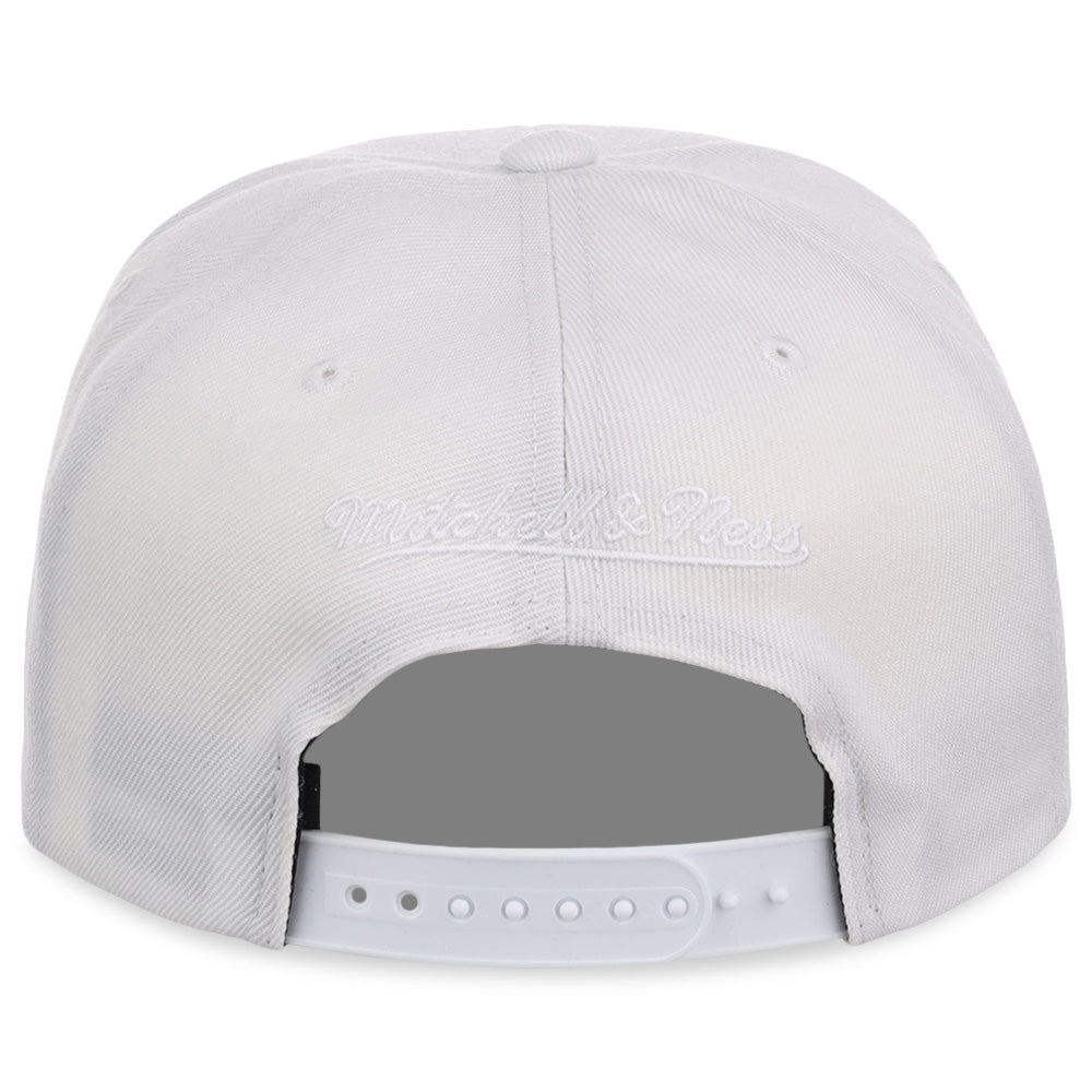 Mitchell & Ness Blank Classic Snapback - White