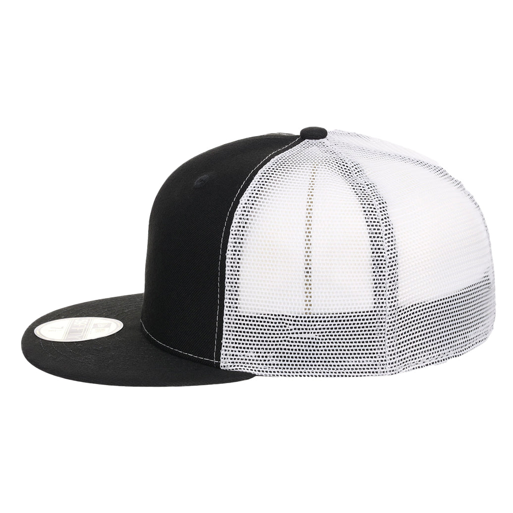 New Era Custom 59FIFTY Trucker - Black/White