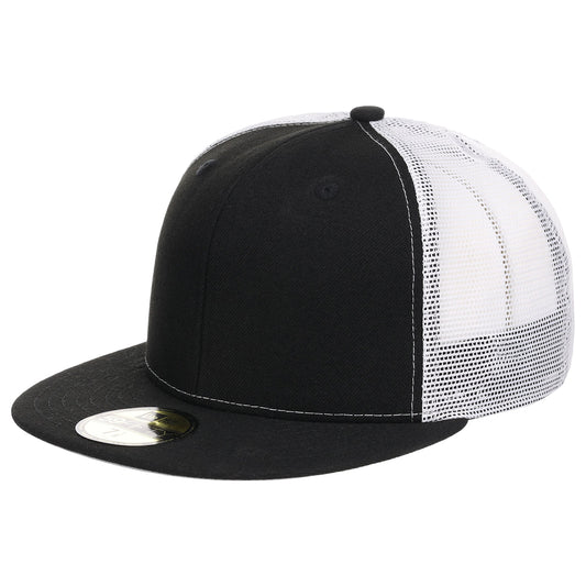 New Era Custom 59FIFTY Trucker - Black/White