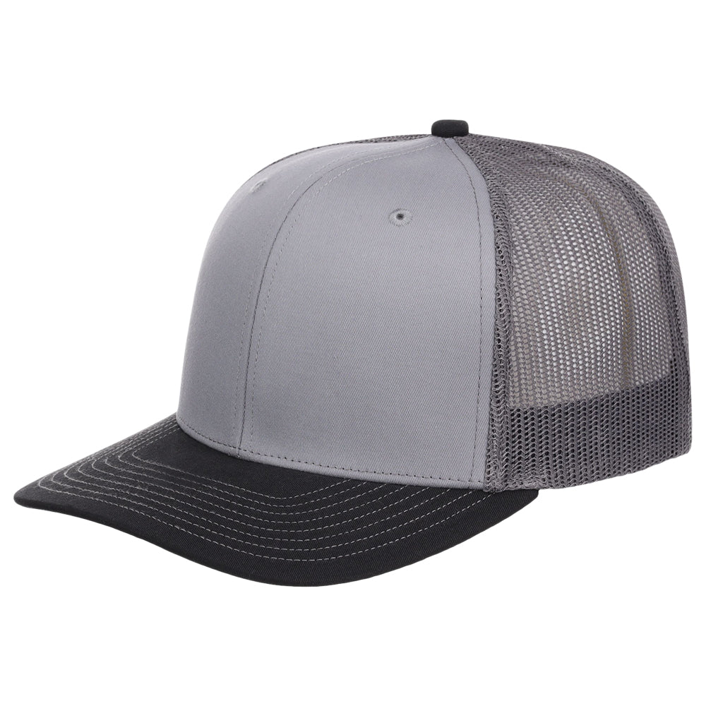 Richardson 112 Trucker - Grey/Charcoal/Black