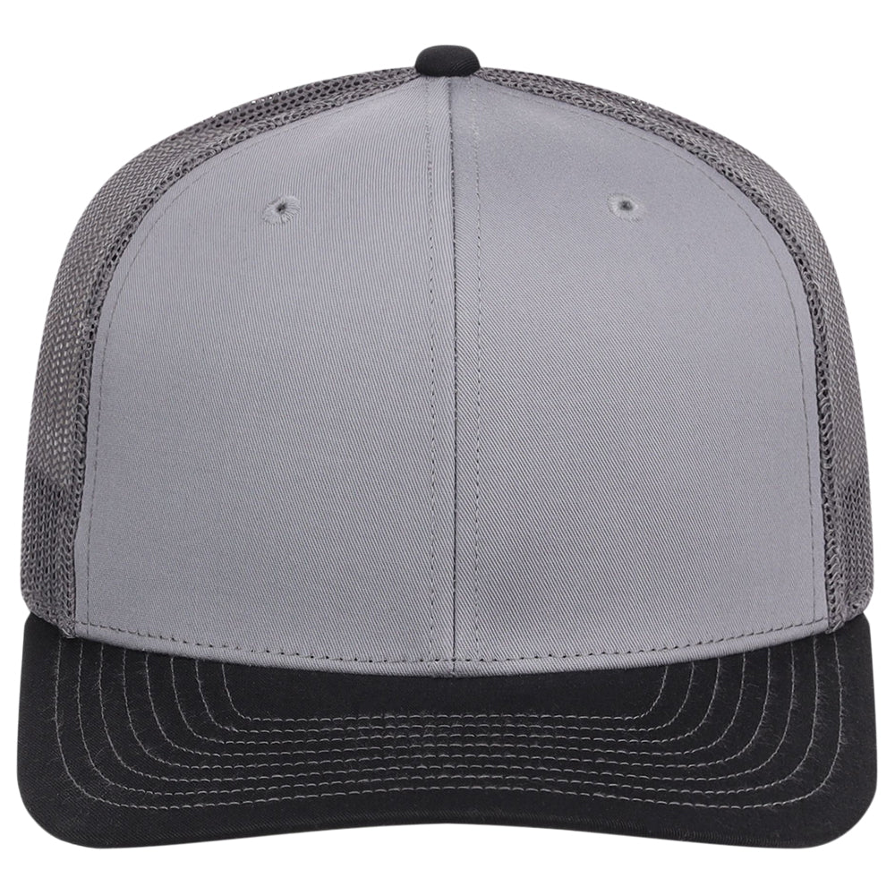Richardson 112 Trucker - Grey/Charcoal/Black