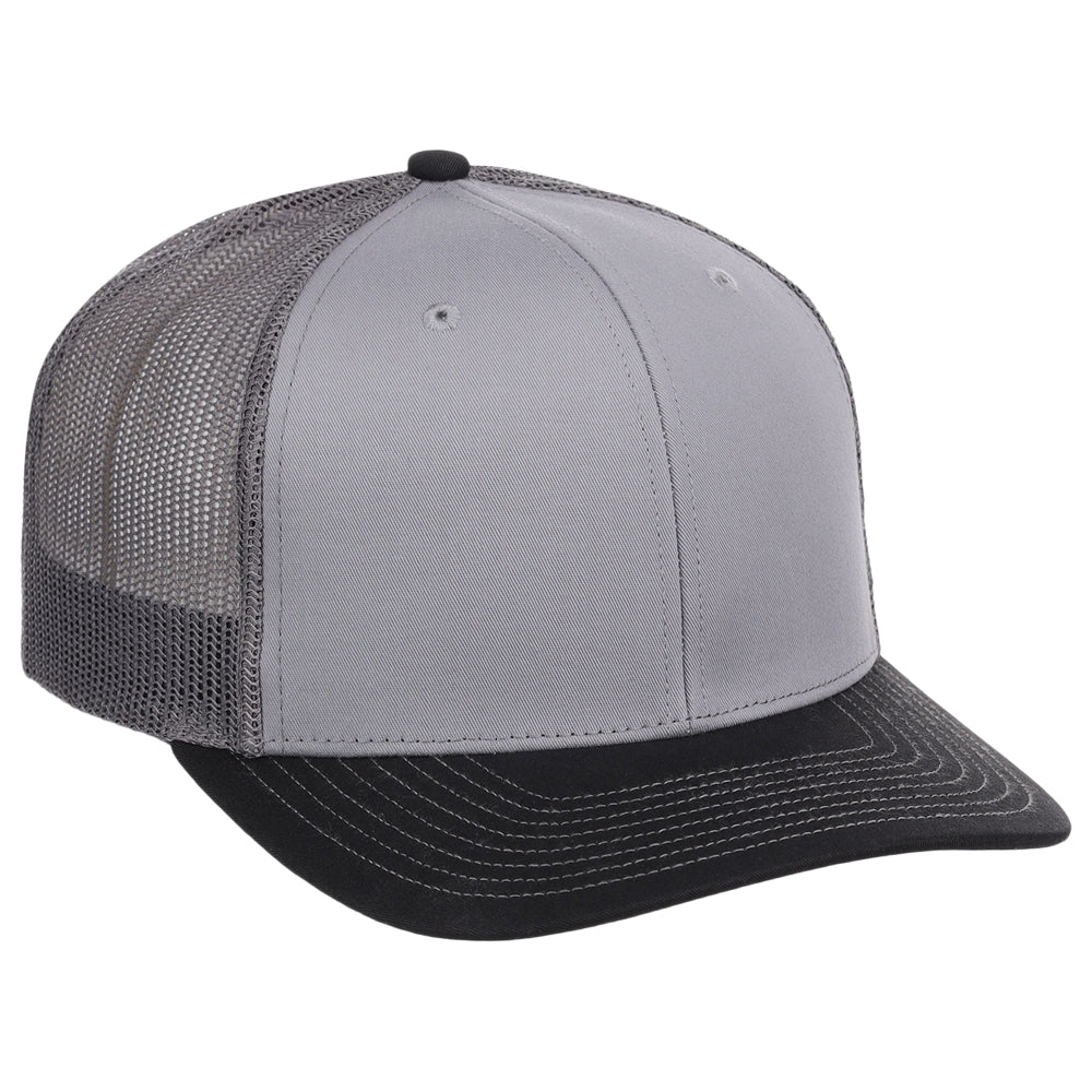Richardson 112 Trucker - Grey/Charcoal/Black
