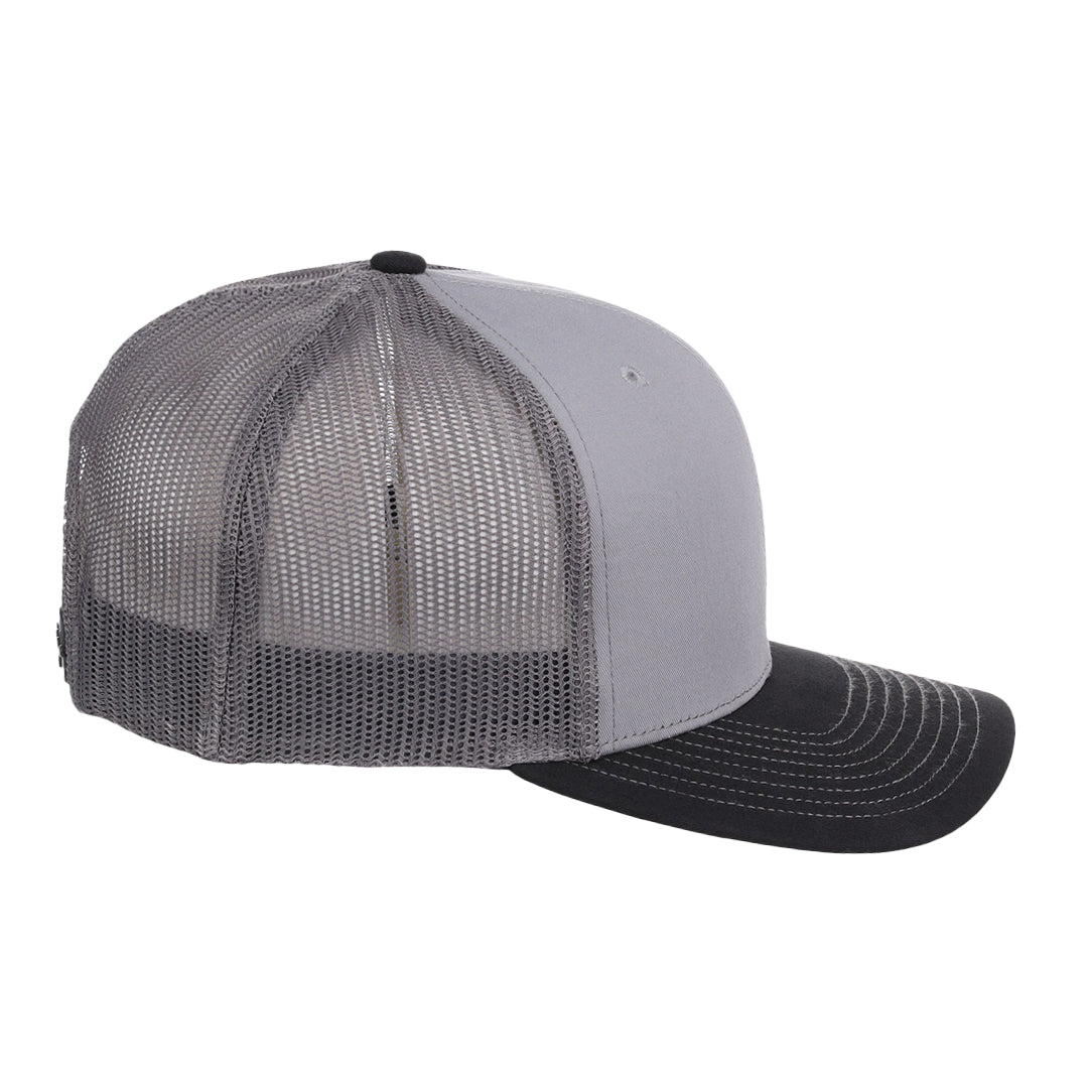 Richardson 112 Trucker - Grey/Charcoal/Black