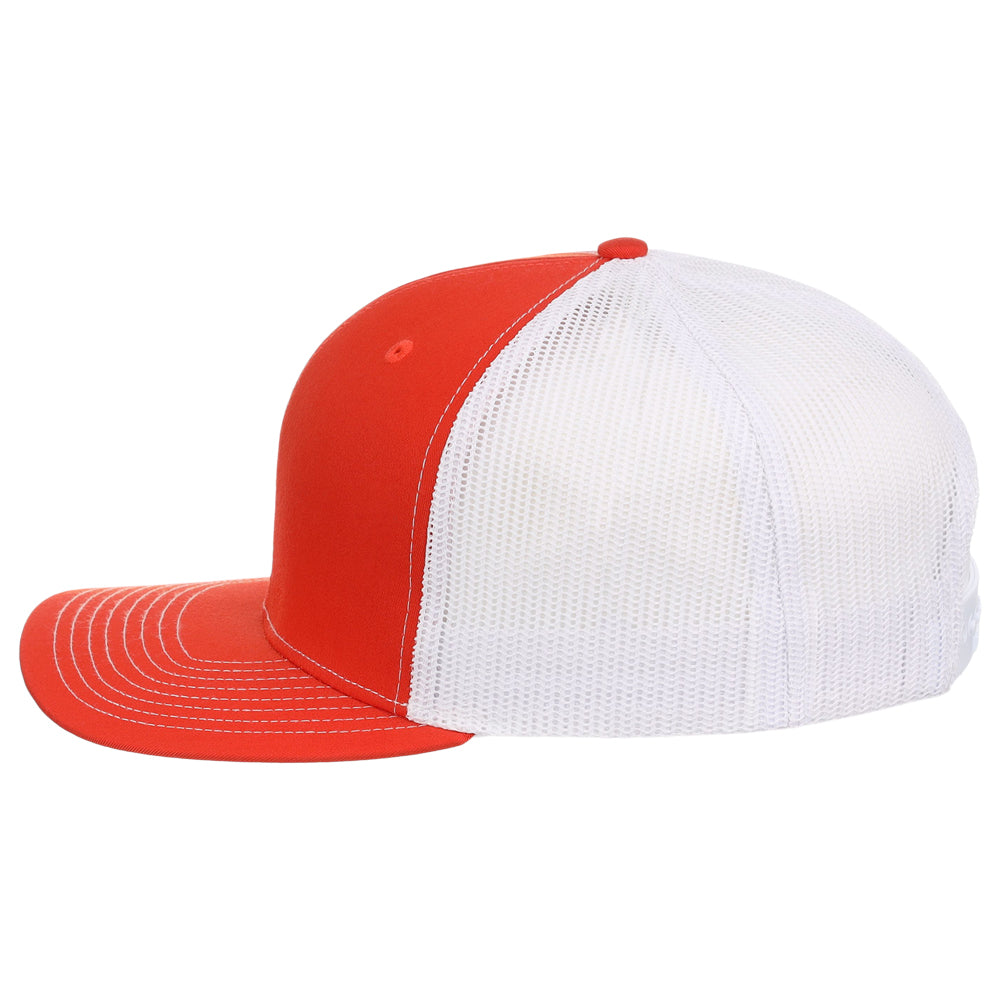 Richardson 112 Trucker - Orange/White