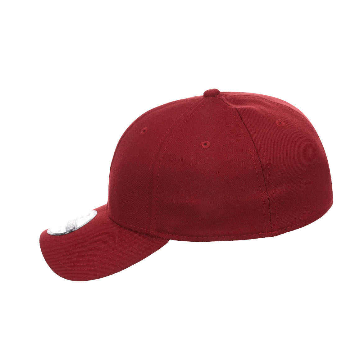 New Era Blank Poly 39THIRTY Cap - Cardinal Red