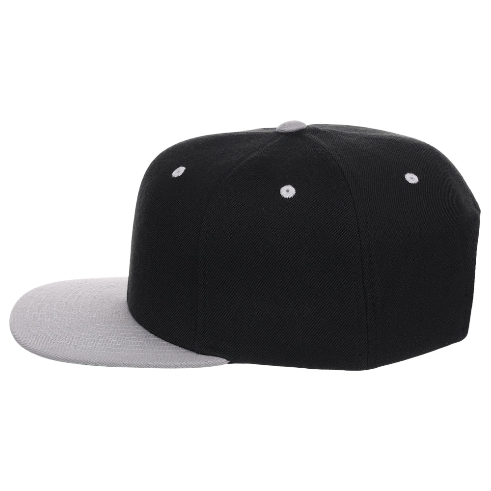 YP Classics 2-Tone Snapback - Black/Silver