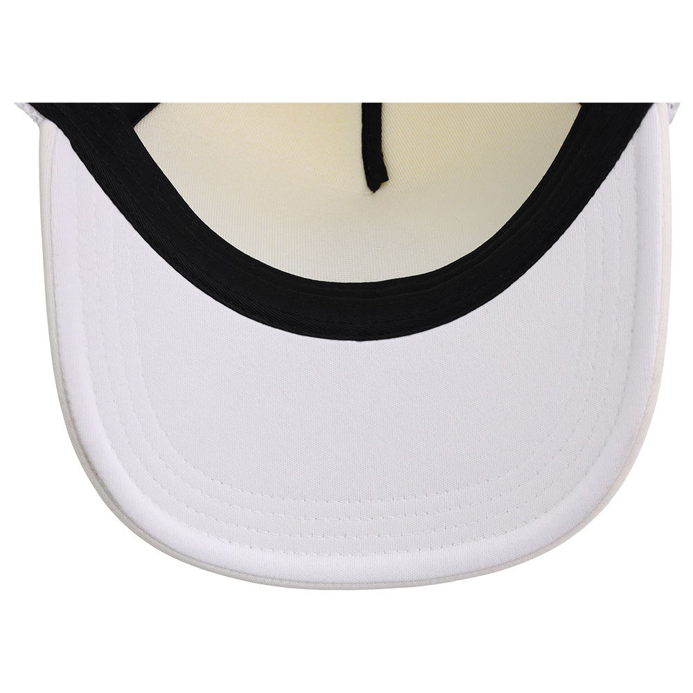 Crowns By Lids Screen Foam Trucker Cap - White/White
