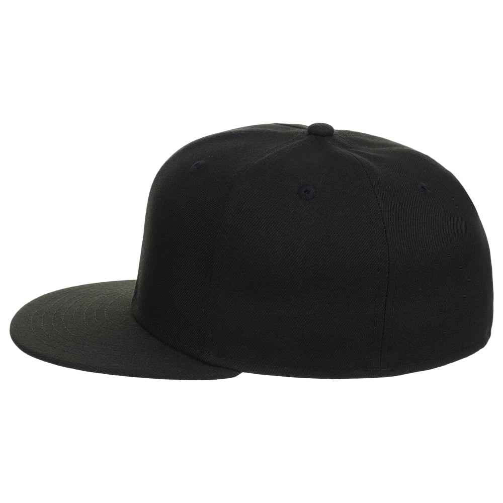 Crowns By Lids Full Court Fitted UV Cap - Black/Red