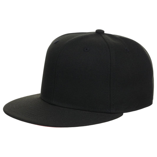 Crowns By Lids Full Court Fitted UV Cap - Black/Red