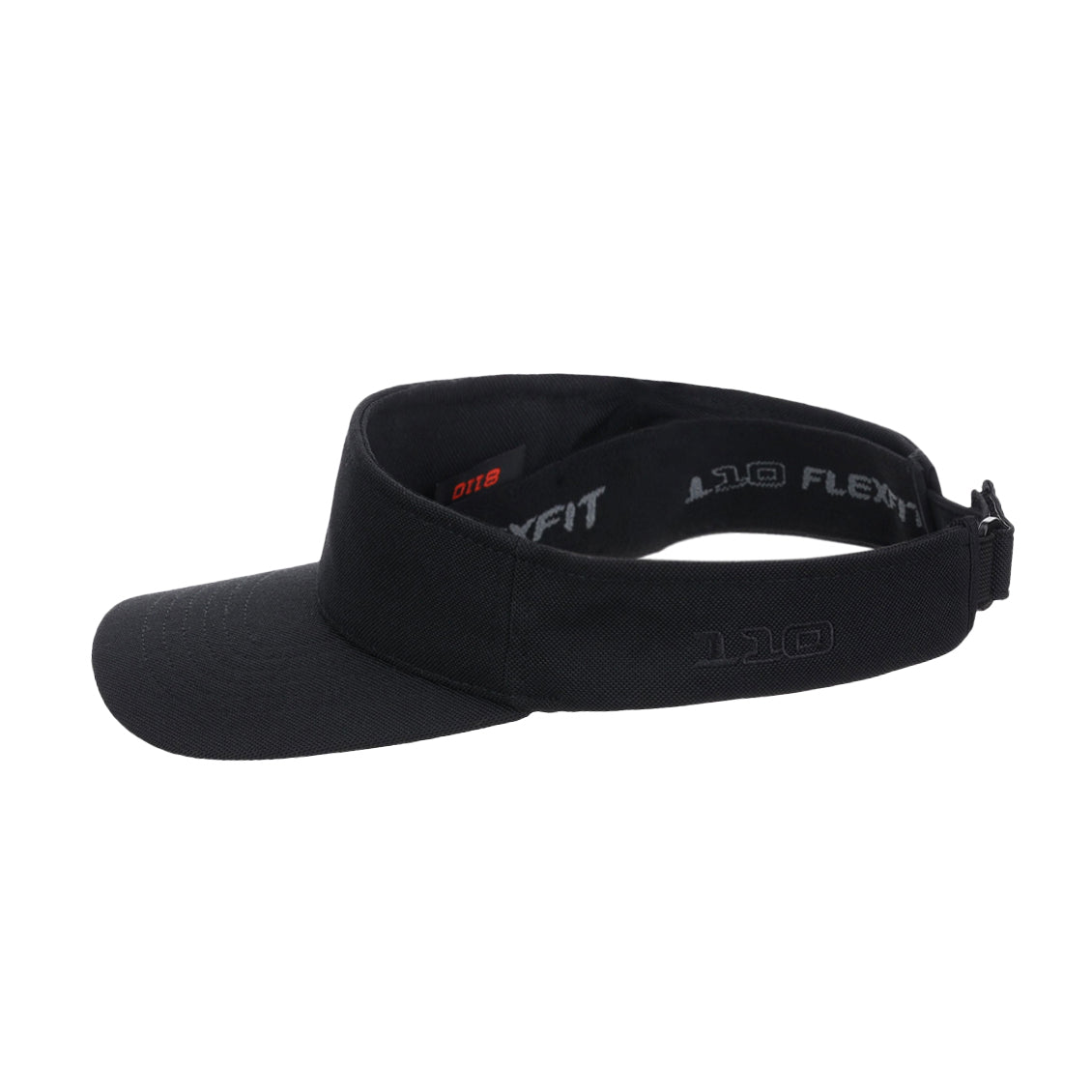 Flexfit Mini Pique Visor - Black