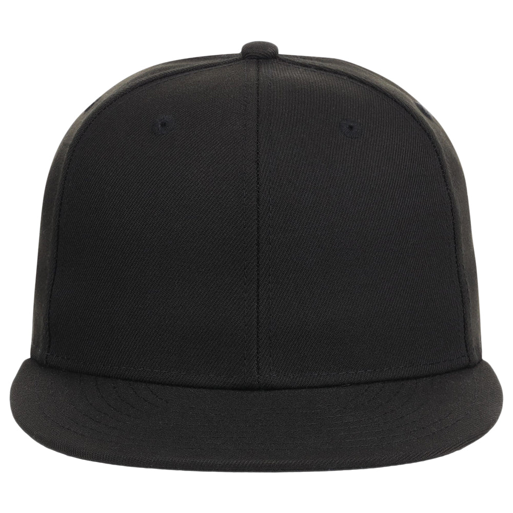 Crowns By Lids Full Court Fitted Cap - Black/Black