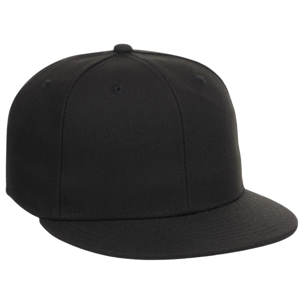 Crowns By Lids Full Court Fitted Cap - Black/Black