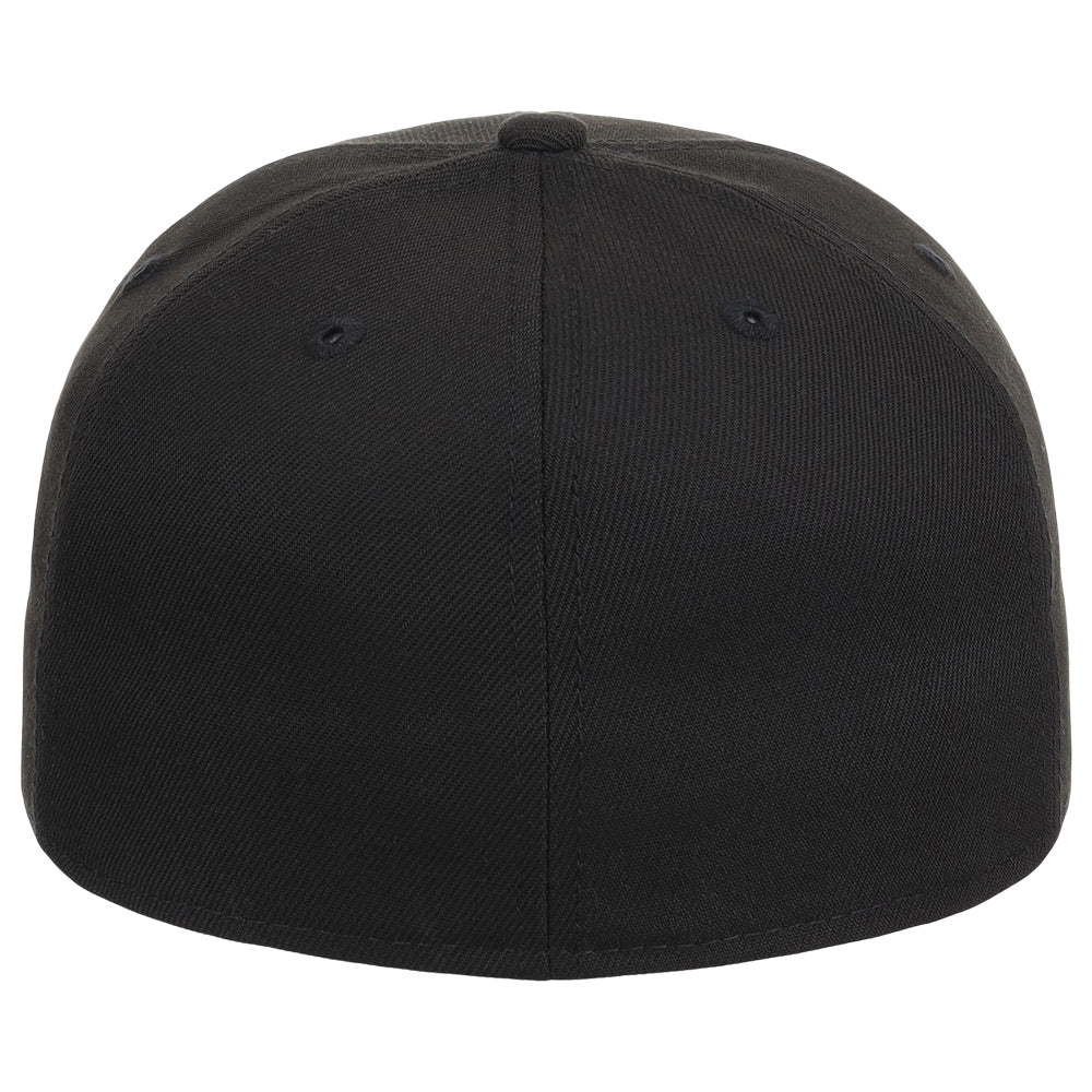 Crowns By Lids Full Court Fitted Cap - Black/Black