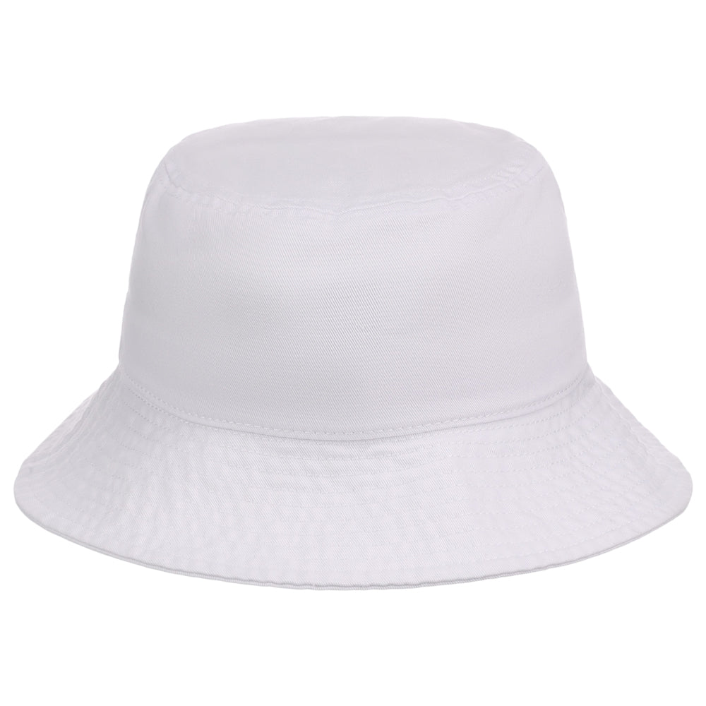 Crowns By Lids Swish Bucket Hat - White