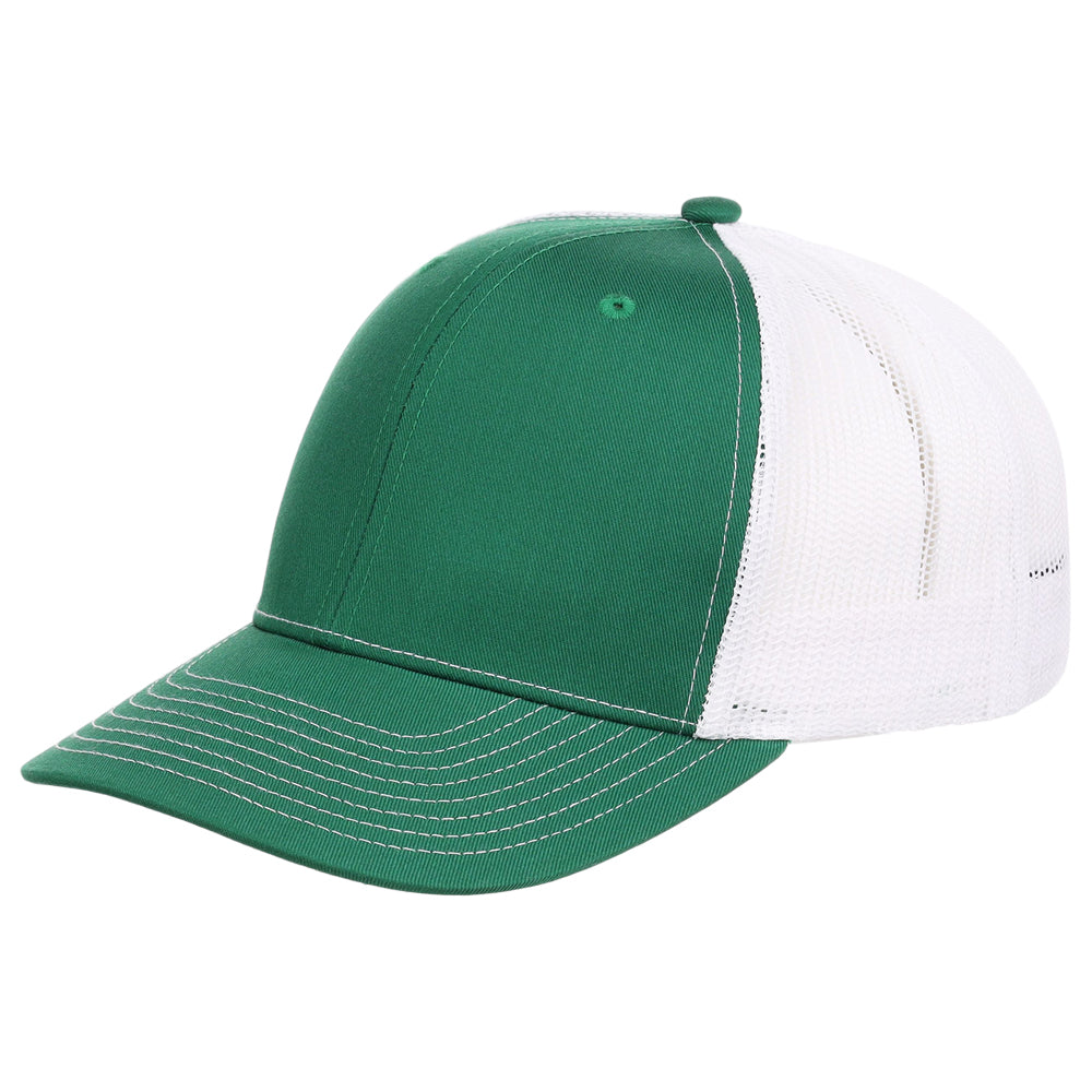 Crowns By Lids Slam Dunk Trucker Cap - Green/White