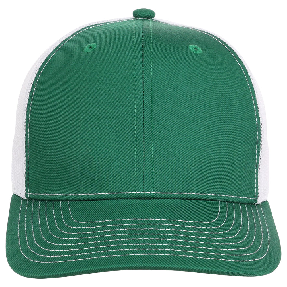 Crowns By Lids Slam Dunk Trucker Cap - Green/White