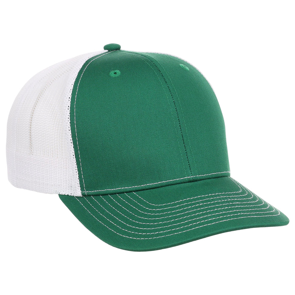 Crowns By Lids Slam Dunk Trucker Cap - Green/White