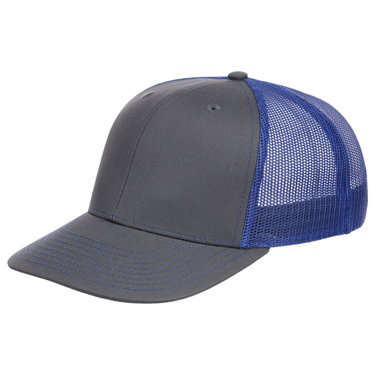 Crowns By Lids Slam Dunk Trucker Cap - Charcoal/Royal Blue