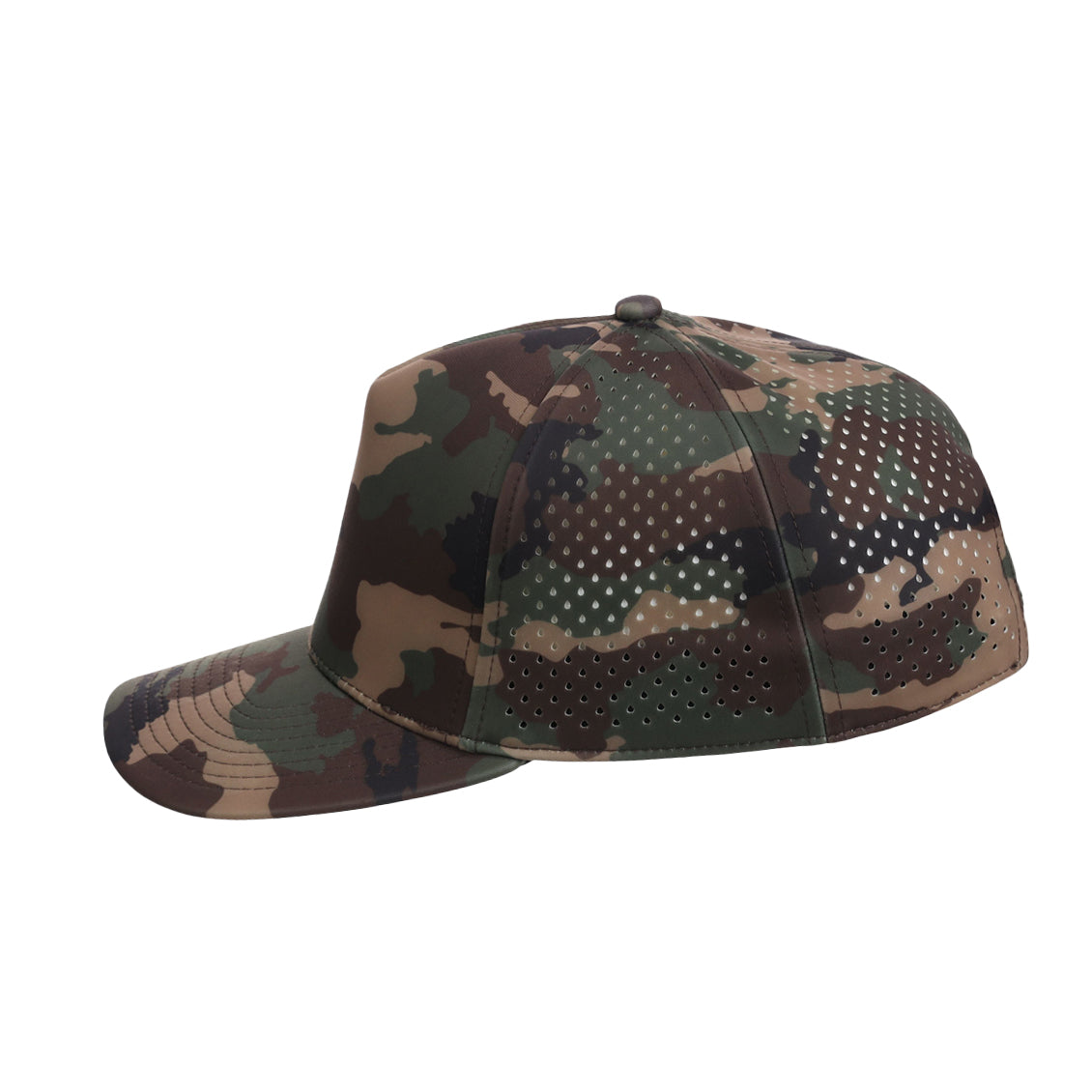 Crowns By Lids Tee Box 5-Panel Tech Cap - Camo