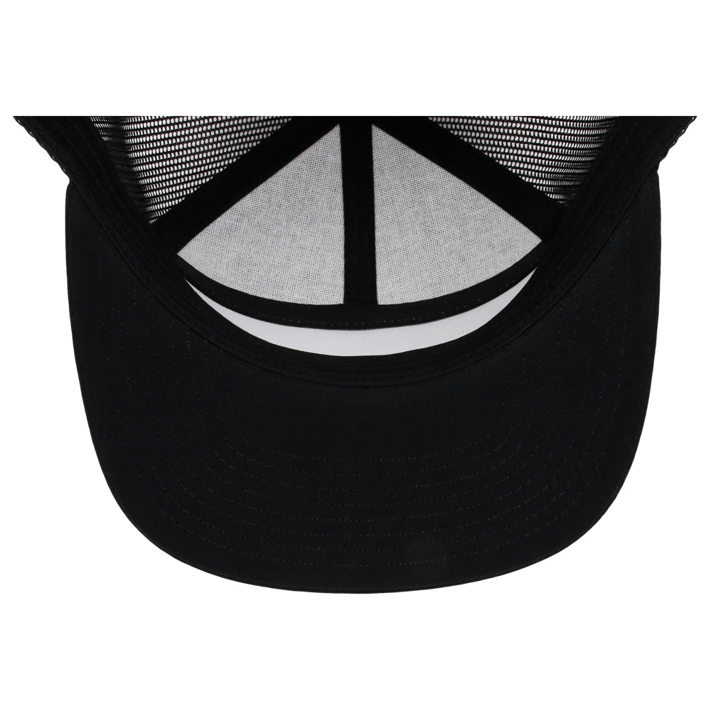 Richardson 168 7 Panel Trucker - Heather Grey/Black