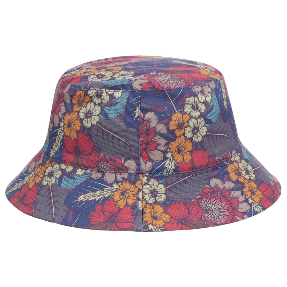 Crowns By Lids Tropical Bucket Hat - Purple/Blue