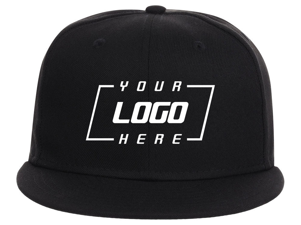Crowns By Lids Full Court Fitted Cap - Black/Black