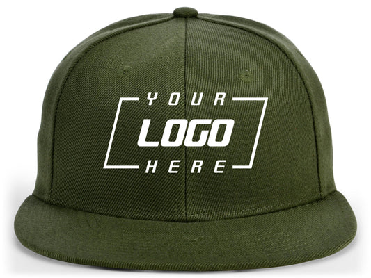 Crowns By Lids Full Court Fitted UV Cap - Olive/Camo