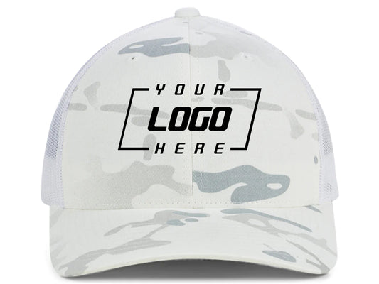 Flexfit Fan Trucker - White/Camo